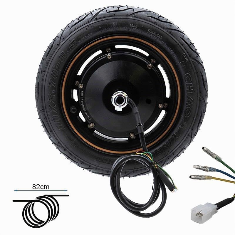 eWheel Motor 48V 800W 6,5/B50 para / (Trasero) para Patinete eléctrico neumático de Alta Resistencia para Uso Diario Mejor Agarre y Estabilidad en desplazamientos urbanos