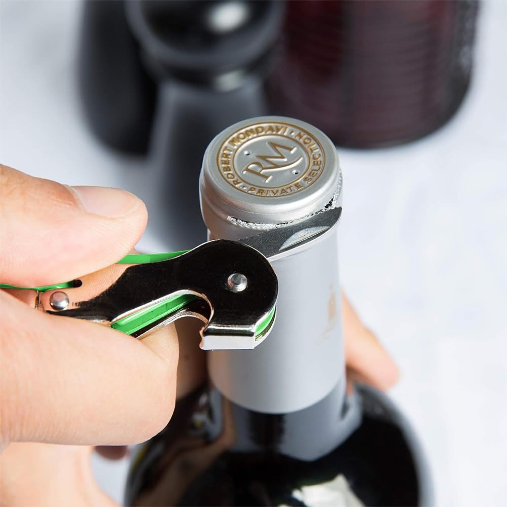 Corkscrews Wine Bottle Opener, Waiters Friend Cork Screw Stainless Steel - Image 4