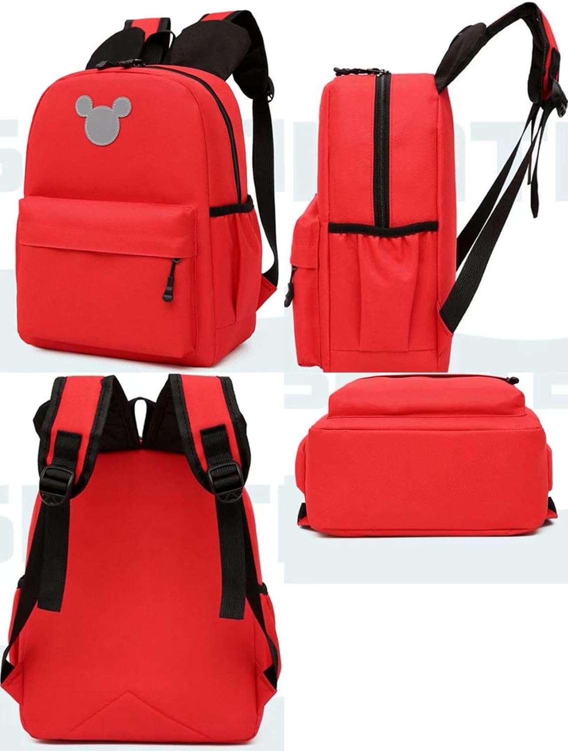 Mouse Shaped Backpack for Daily Use, 12 inches (BLUE) image 5