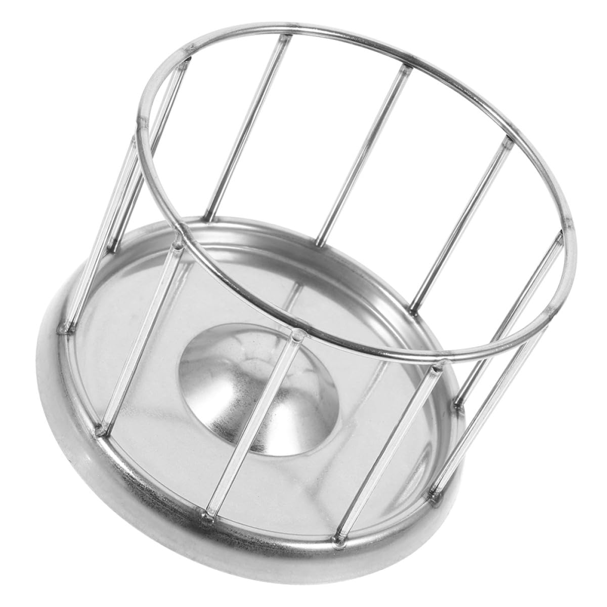 Artibetter Gamelle Surface Lisse Acier Inoxydable Argenté Terrarium en pour Mangeoire Reptile Adaptée pour Nourriture Tortue Terrestre et Animaux de Compagnie