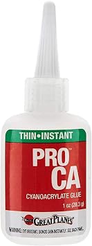 Great Planes Pro CA Glue Thin 1 oz GPMR6002 Miscellaneous Airplane Accessories