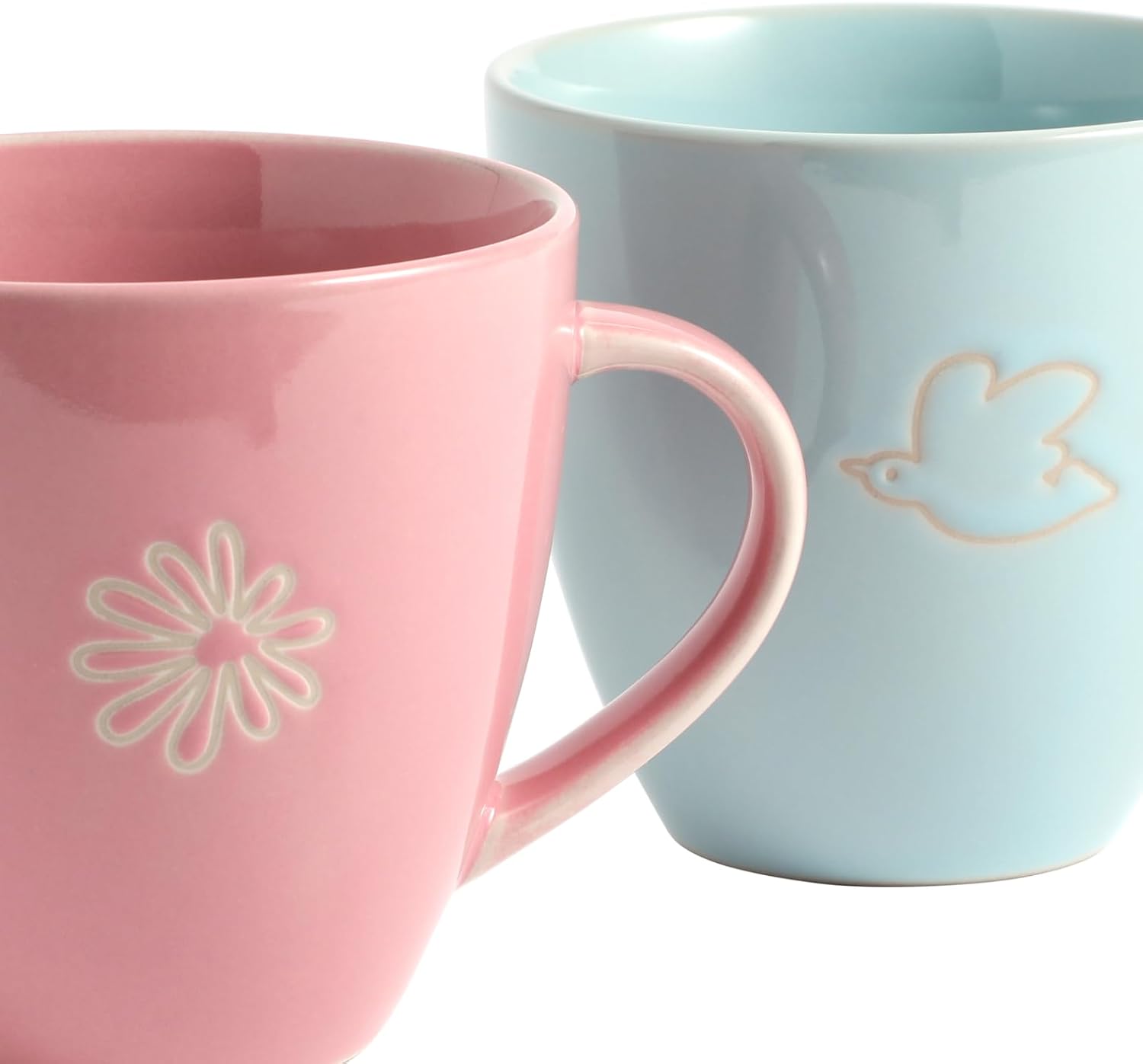Tilly Ramsay x Royal Doulton Mug 375ml 12.7oz Mixed Set of 4, Microwave/Dishwasher-safe