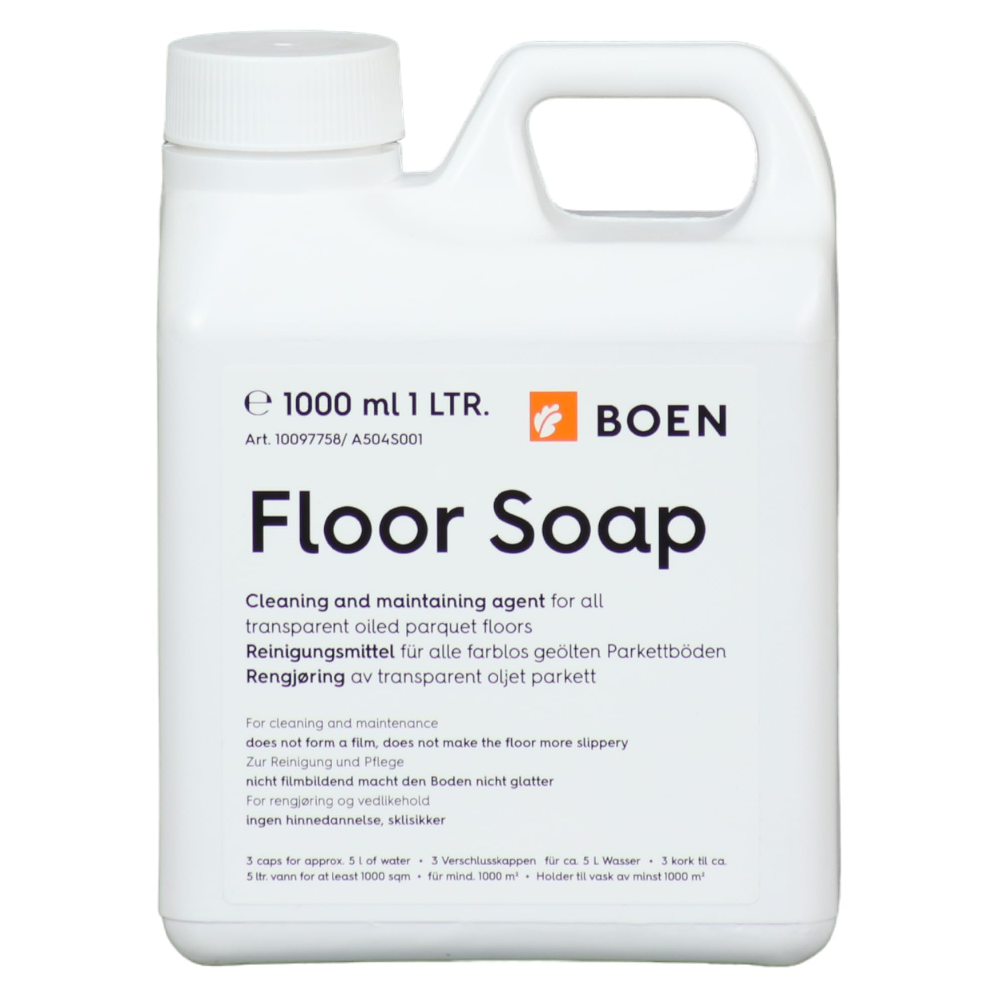 BOEN Natural Floor Soap (1 Liter) Floor Cleaner (Natural)