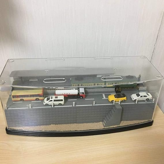 江ノ電ジオラマSLAM DUNK踏切前　スラムダンク　電車　列車　模型 江ノ電ジオラマSLAM DUNK踏切前 スラムダンク 電車 列車 模型