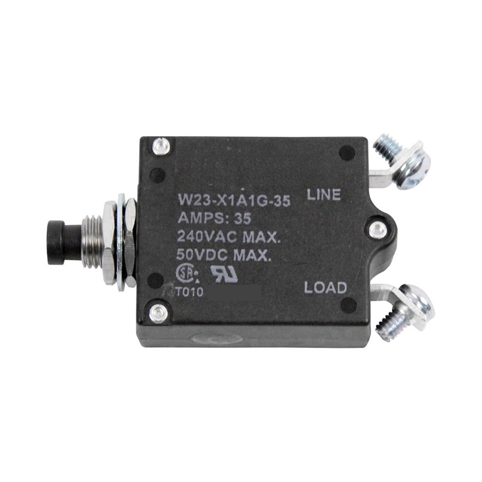 Circuit breaker thermal 35A W23-X1A1G-35 évite la surchauffe 250V