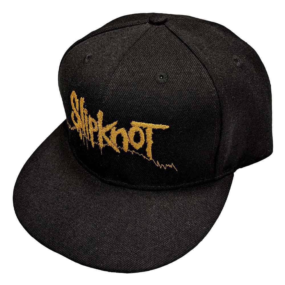 Rock Off officially licensed productsROCK OFF Slipknot Baseball Cap Barcode Band Logo Official Unisex Black Snapback One Size