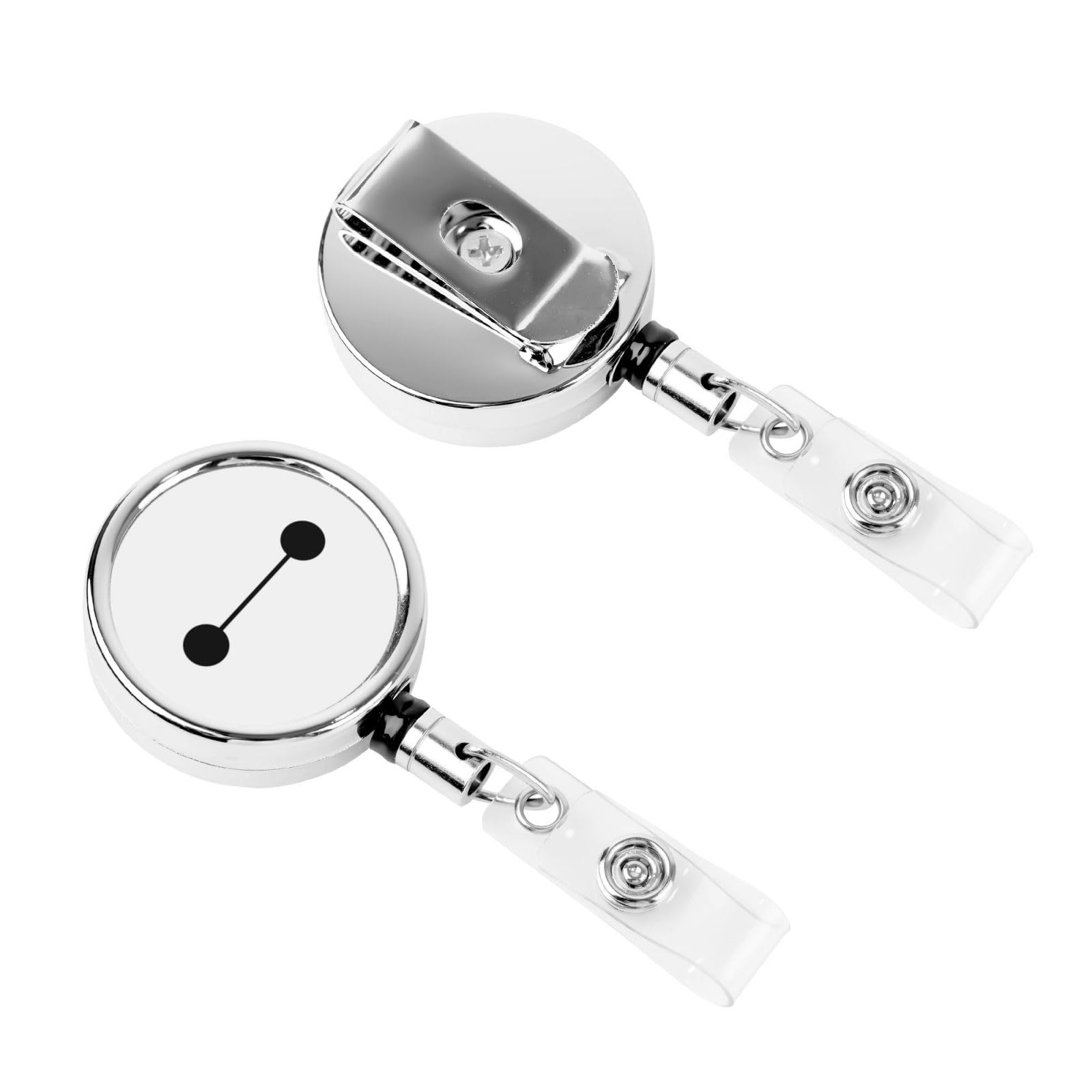 Amazon.co.jp: 吊り下げ名札用リール ベイマックス 格納式バッジ