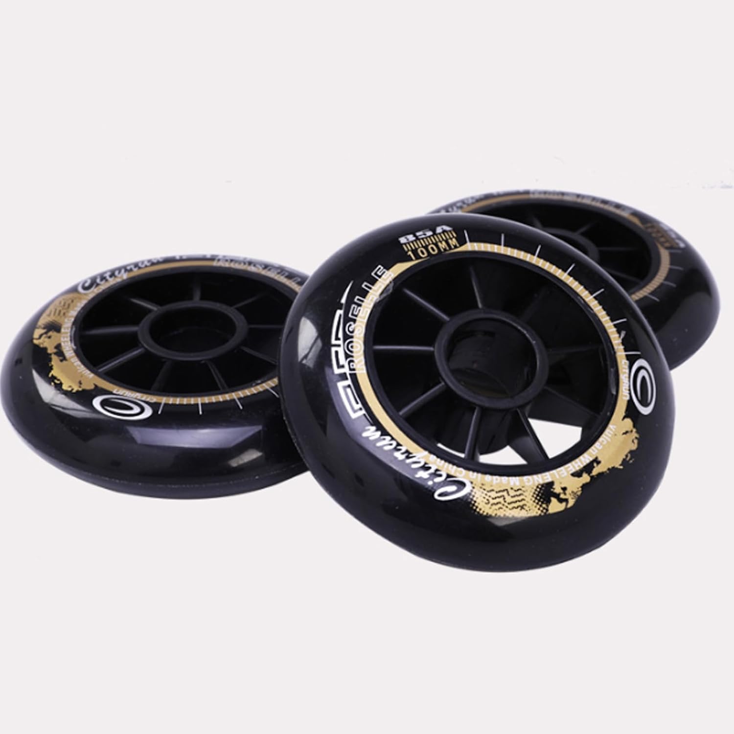 Inline Skate Wheels Outdoor/Indoor 6/8 Pack Inline Roller Skate Wheels 85A 90MM100MM110MM Roller Blades Replacement Wheel Luggage Wheels