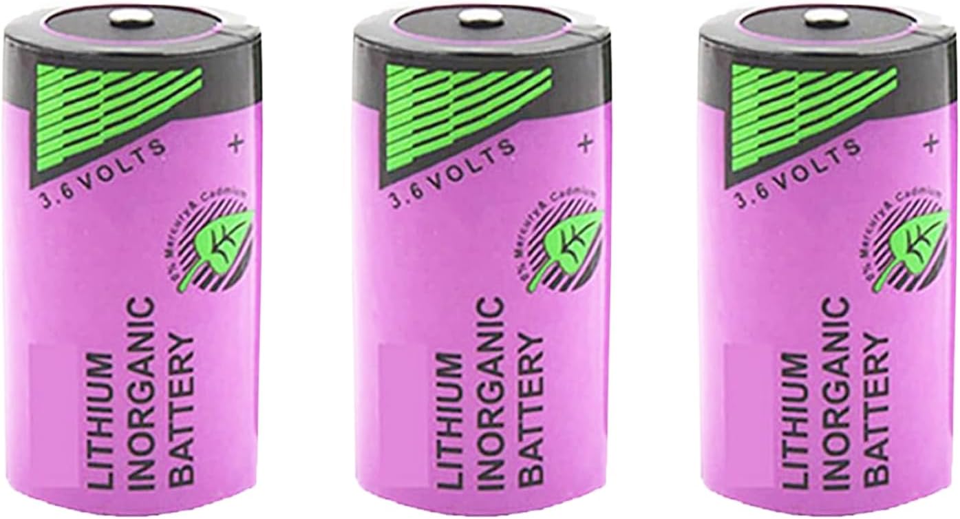 【3 Pack】 TL-5920 Battery 3.6V 8500mAh for Tadiran Lithium C Battery for Tadiran Series Non-Rechargeable TL-5920 Battery
