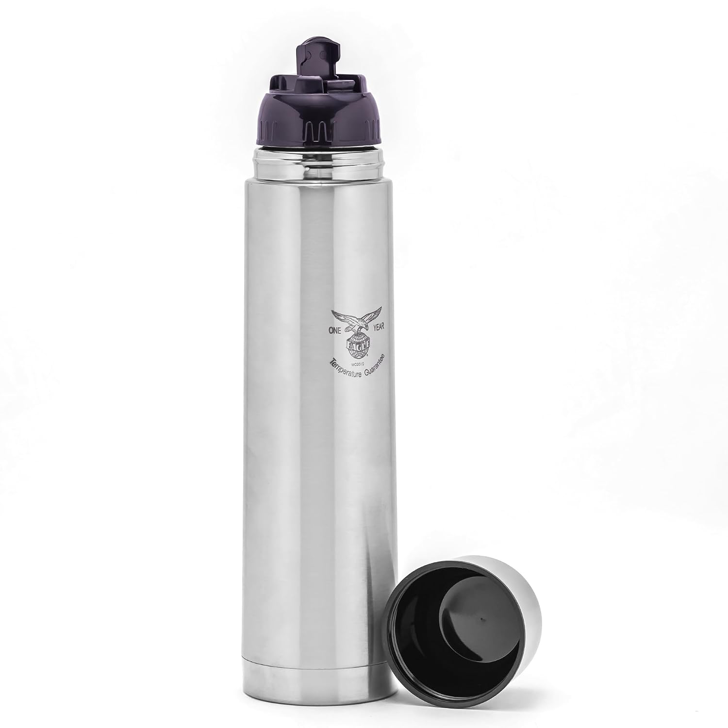 Eagle Steel Eco Stainless Steel Vacuum Double Wall Hot & Cold 1000ml Flask