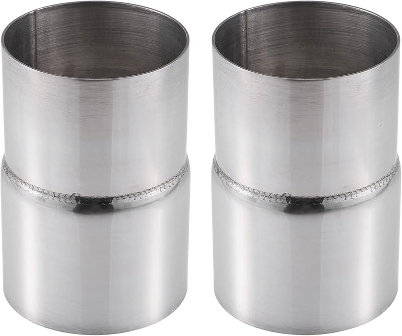 Adaptador Redutor de Tubo de Escape A ABSOPRO em Aço Inoxidável 2,50" para 2,75" – Conjunto com 2