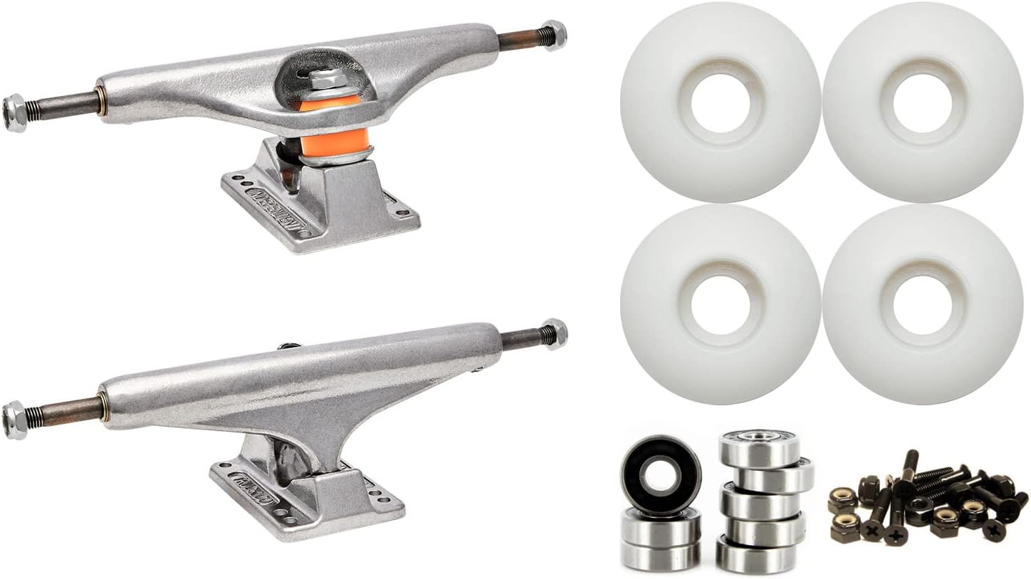 Independent Silver 139mm Truck 8.0" Package Skateboard