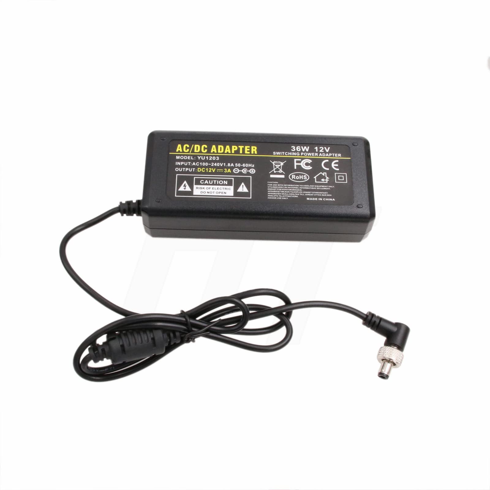 Amazon.com: HangTon 12V AC DC Locking 5.5mm Power Adapter for