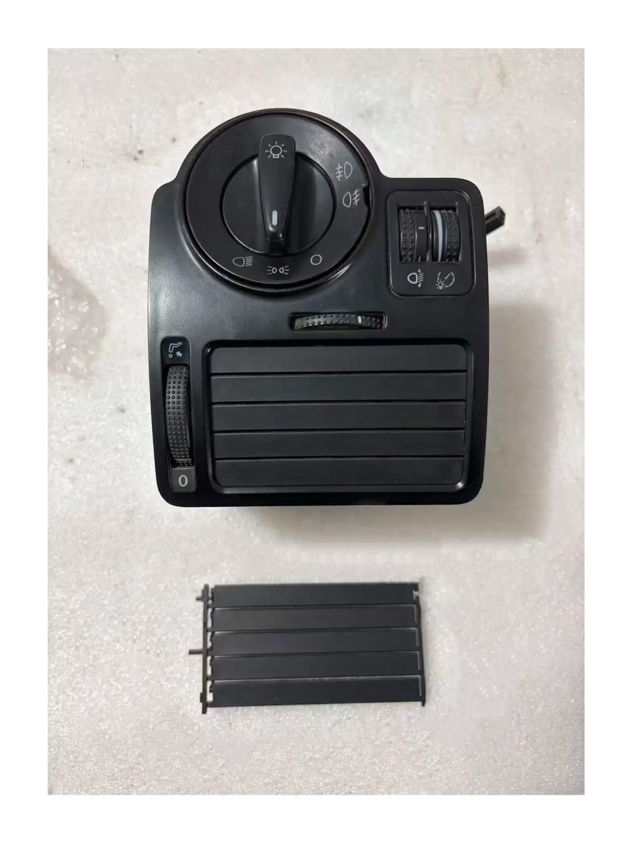 Salida de aire acondicionado 1J1819710B central para salpicadero de Golf 4 MK4 3