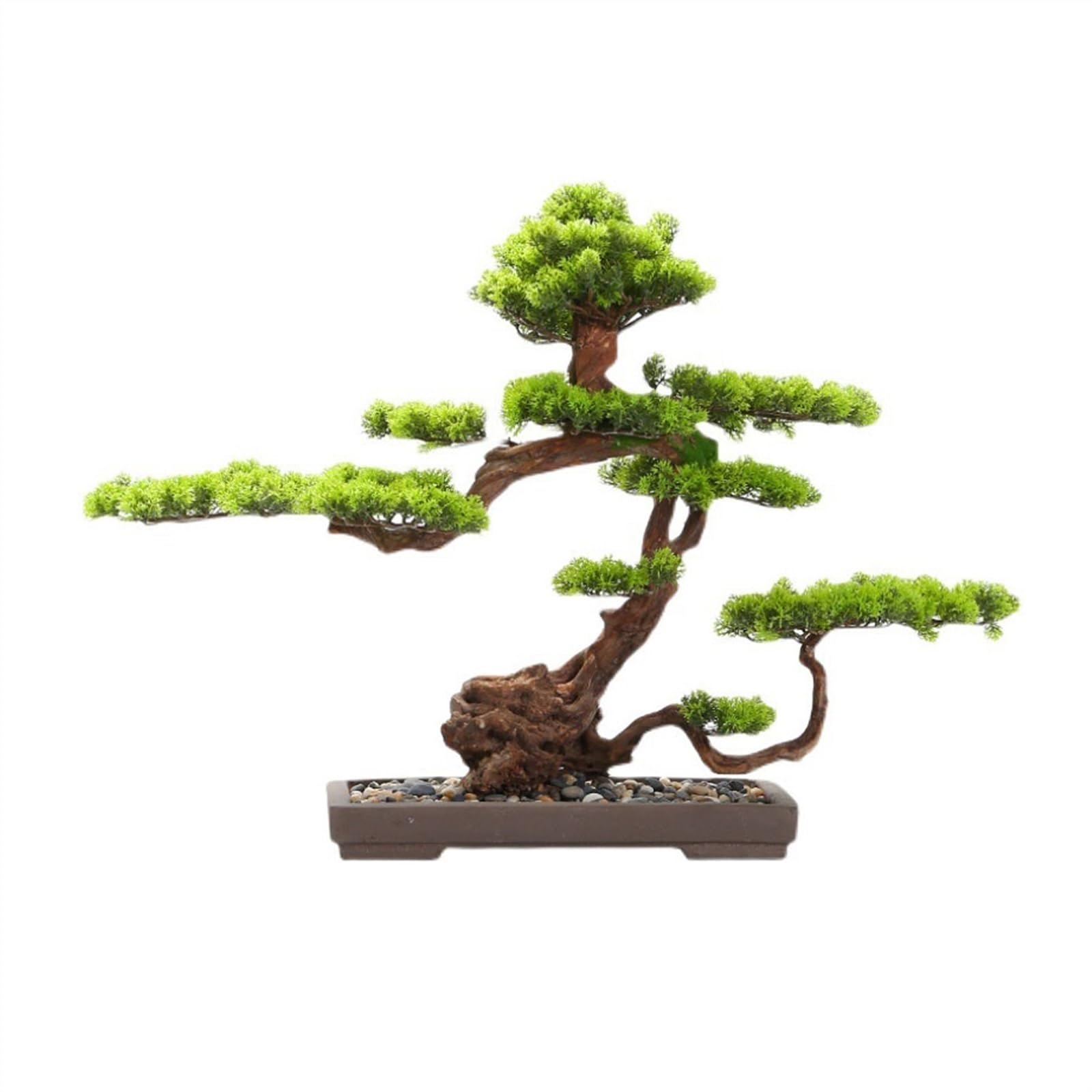 Fake Tree Living Room Entrance Fake Pine Tree Ornaments Indoor Green Plant Decoration Simulation Bonsai Indoor Decor