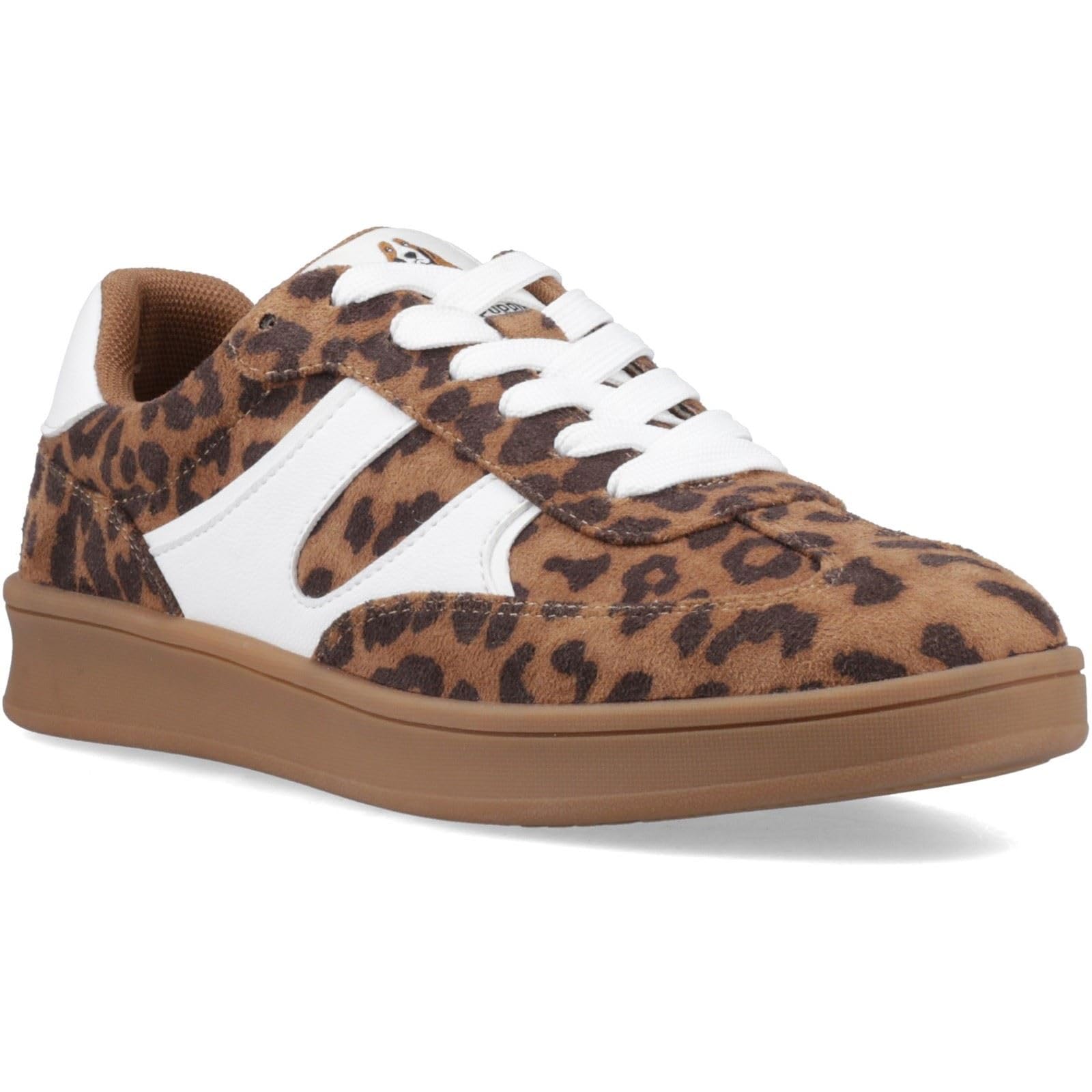 Hush Puppies Female Maura Textile Sneaker, Tan, 7