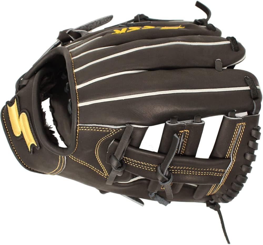 SSK Training Gear 10.5' Infield Baseball Training Glove Quick Hands Trainer One-Piece Web, Single Post Web Right Hand Throw