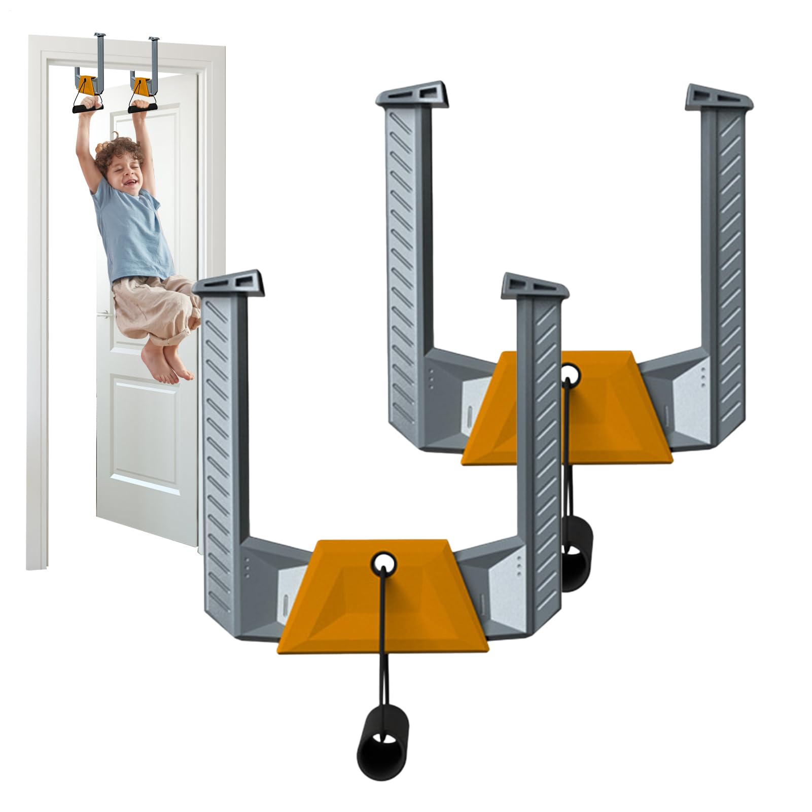Barre Per Trazioni Da Stipite E Porta Dispositivo Antiscivolo Confortevole | Barre per Trazioni Porta Casa Per Palestra In Casa Viaggi Ufficio Allenamento Cor