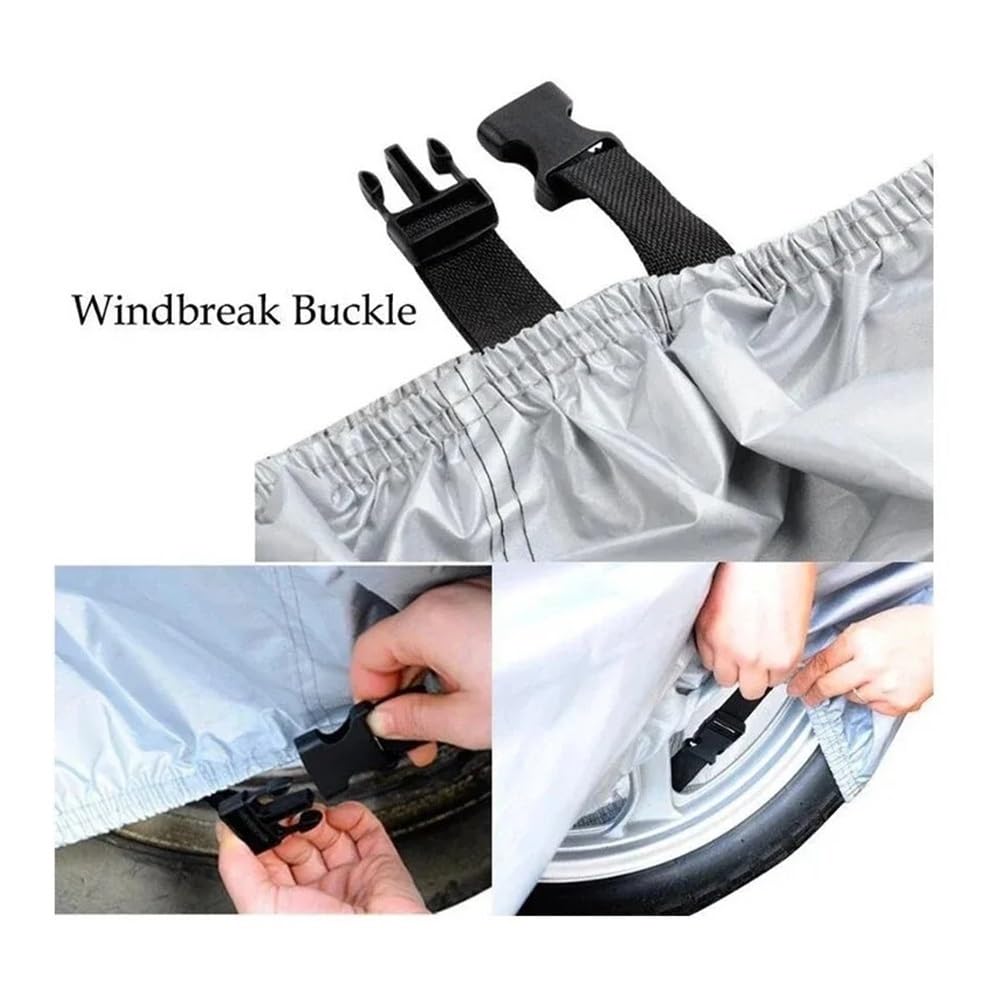 M-4XL Accesorios para Motocicleta, Piezas Protectoras para Interiores Y Exteriores, Cubierta A Prueba De Llia para Todas Las Estaciones, Protección Universal Motocicleta Aire Libre Temporada Cubierta