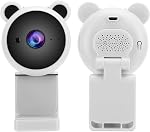 1080P Full HD Webcam, Cute USB Web Camera Builtin Microphone for Desktop Computer PC for Video Recording Plug and Play (#1)