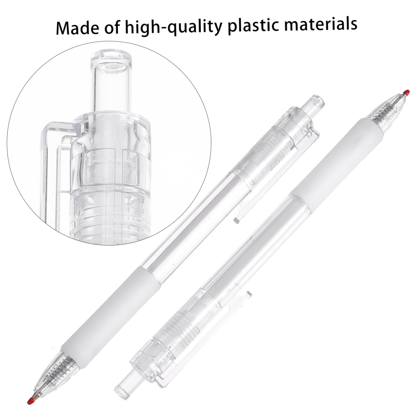 HOMSFOU 2 Series Pluma De Gel Bolígrafos Borrables Linda Pluma Estacionarios Bolígrafos De Gel Bolígrafos Neutros Papelería Estudiantil El Plastico 12 Piezas*2
