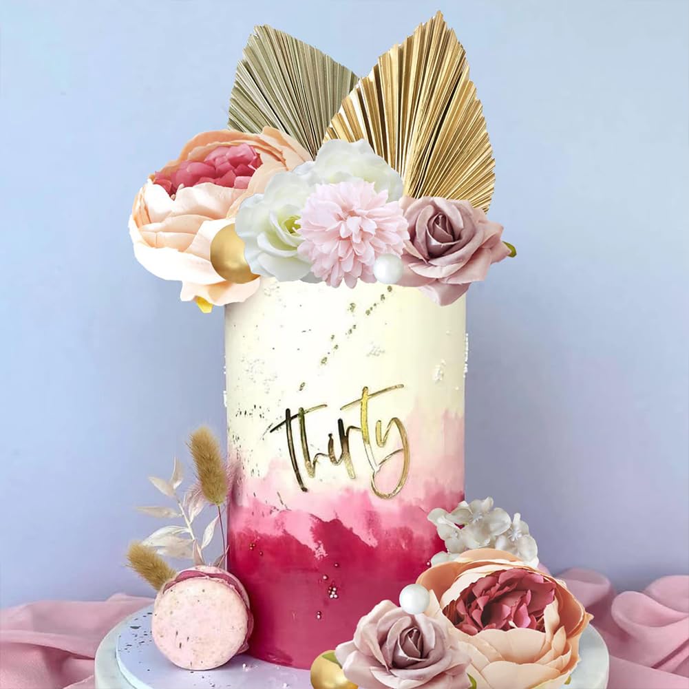 24 à 29 Pièces Décorations De Gâteau En Boules De Mousse Colorées