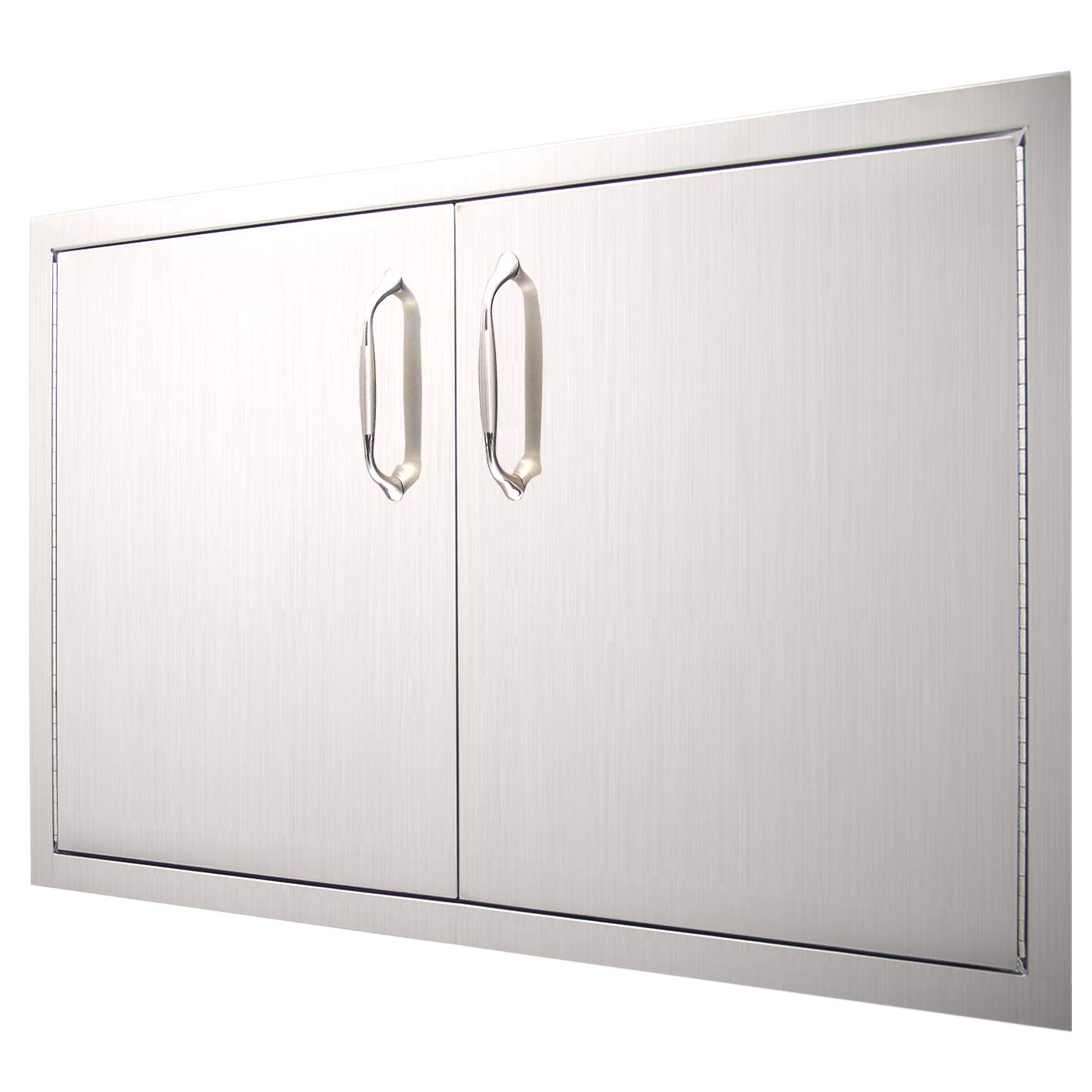 Buy YXHARD BBQ Access Door, 304 Brushed Stainless Steel 34 Widthx 19