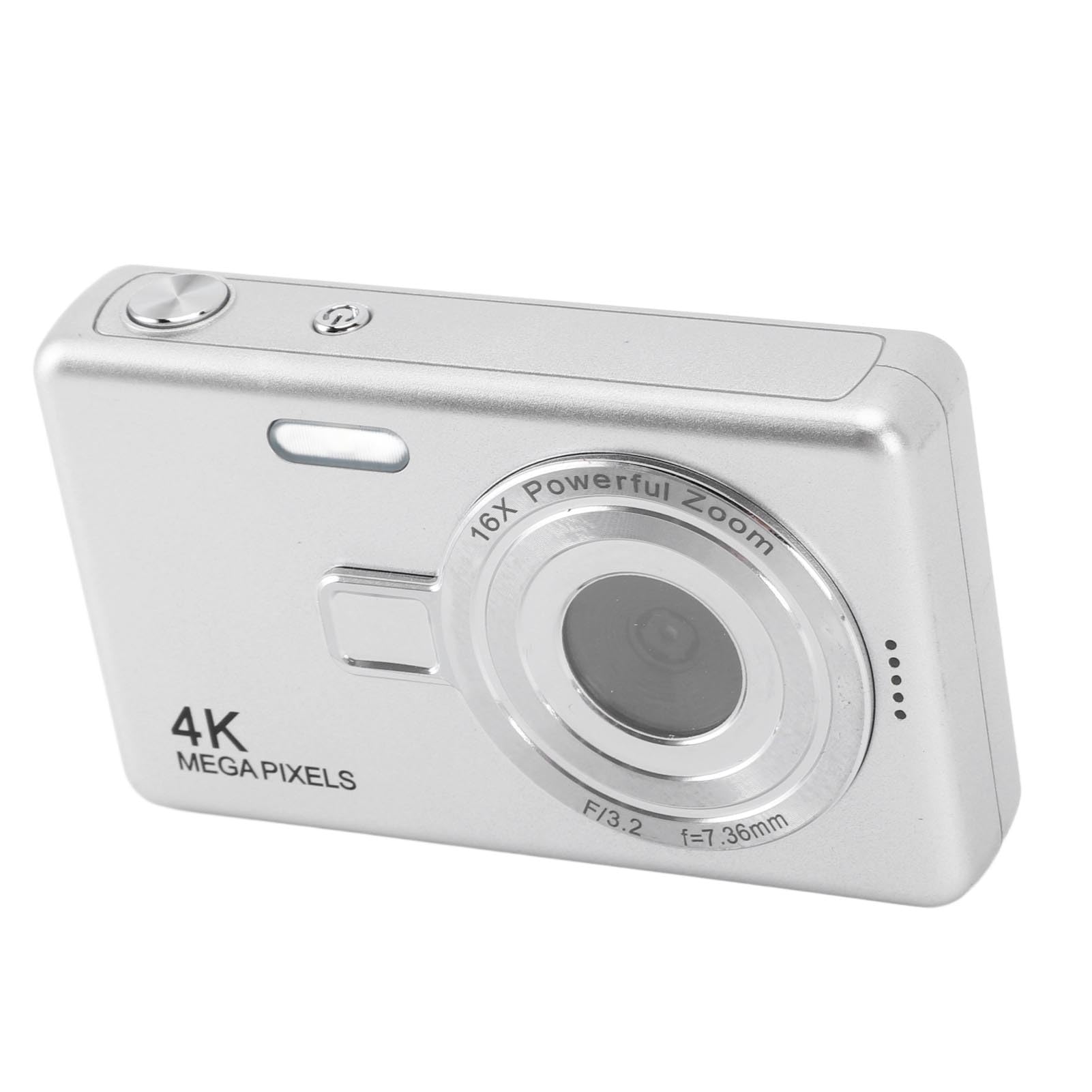 Kieszonkowy Aparat Cyfrowy do Fotografii, Aparat Fotograficzny o Rozdzielczości 12 MP i Rozdzielczości 1080 P, Typu „wyceluj i Zrób zdjęcie” z Ekranem TFT o Przekątnej 2,4 Cala,