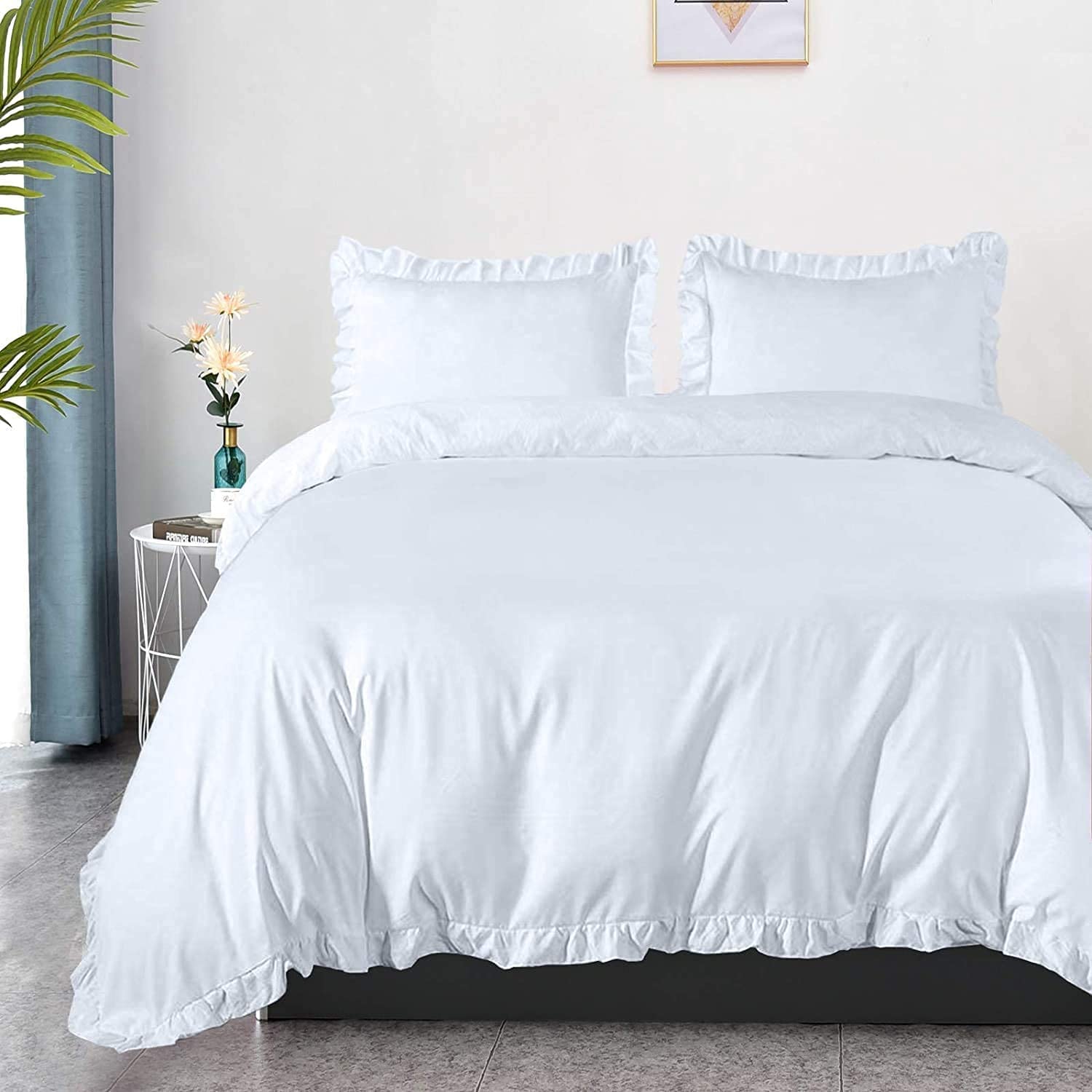 CHESS BED 100% Natural Egyptian Cotton 600 Thread Count 114x96 Inch