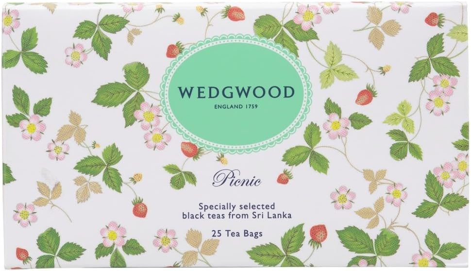 Wedgwood Wild Strawberry picnic tea bag 25 bags