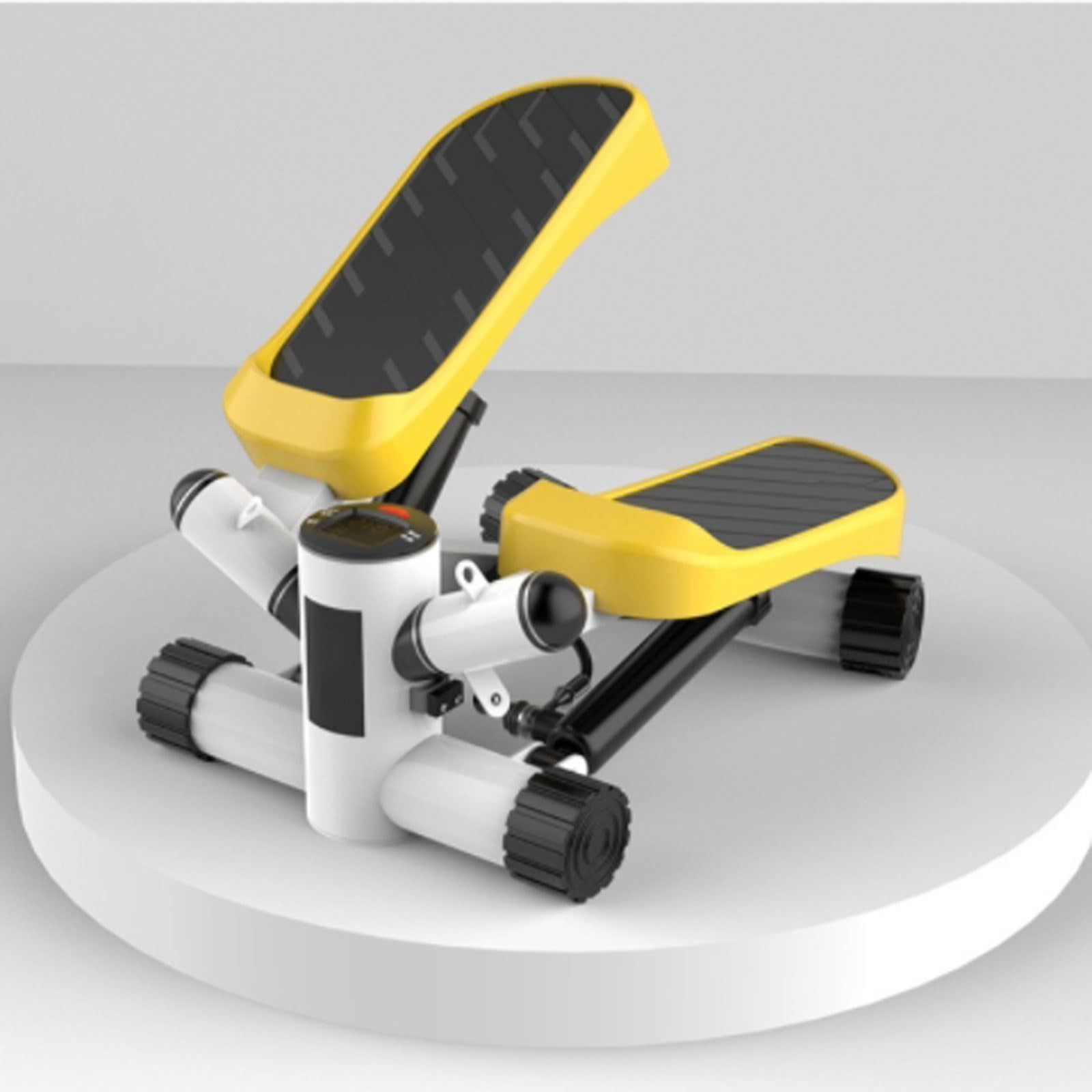 Pedale Allenatore Step Machine sotto la scrivania, trainer portatile for la riabilitazione delle gambe dei piedi con pedale grande, trainer compatto con monitor LCD for palestra in casa e in ufficio