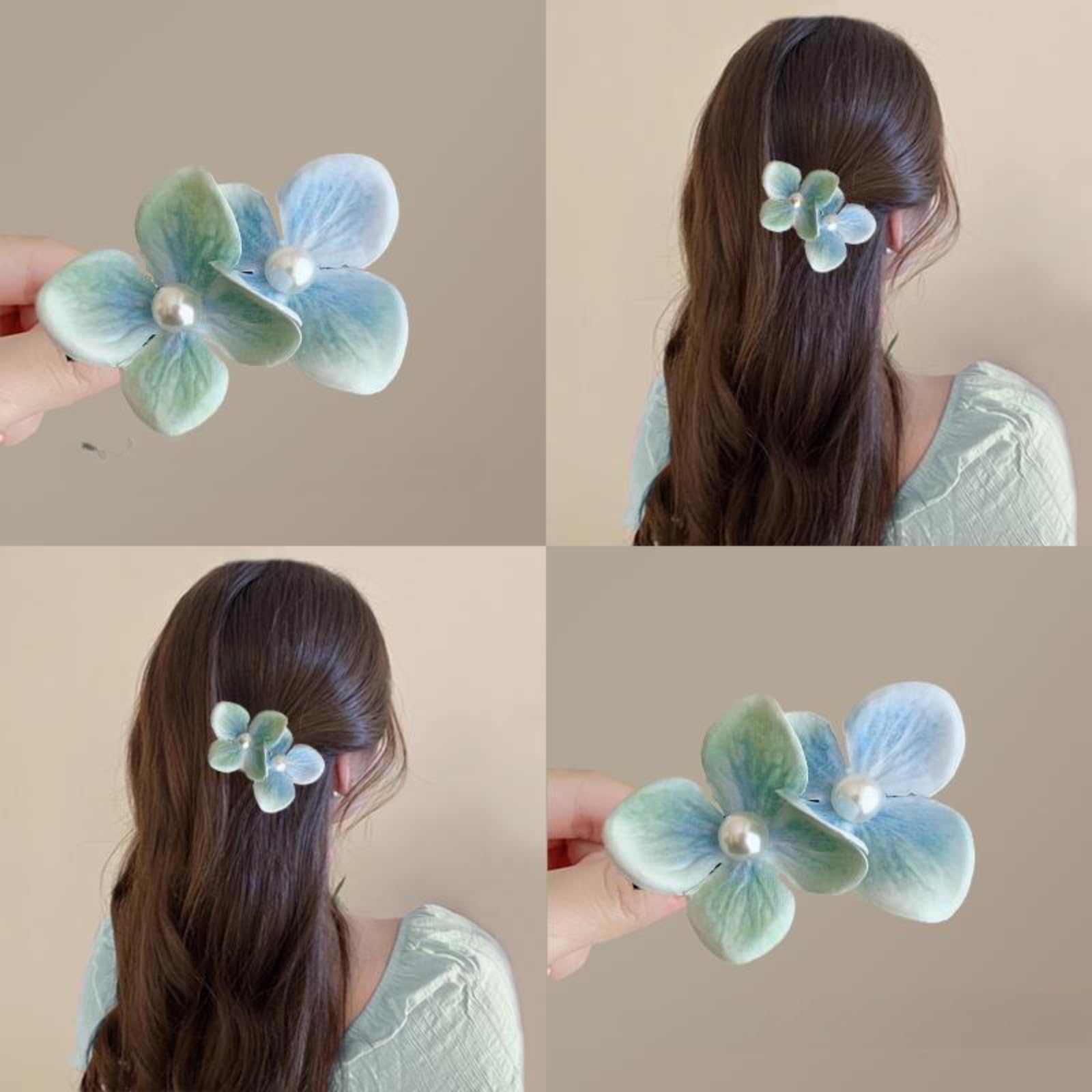 Amazon.co.jp: EZ PEACH こちょうらん 花 胡蝶蘭 ヘアピン ヘア