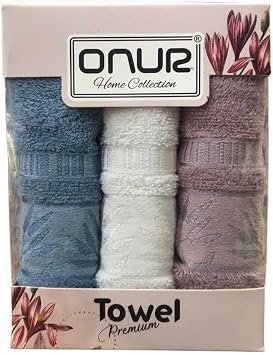 3 Lü Royam Onur Bambu El Mutfak Havlusu 30 x 50