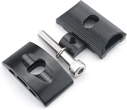 Bicycle Seatpost Head Saddle Pipe Head DGHAOP Aluminium Alloy Bike Seatpost Clamps Head Saddle Pipe Screw Seat Tube Cycling Screw Seat Tube Post Single Rod Head Parts