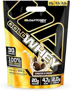 Gold Whey Cookies N Cream 900g BAG
