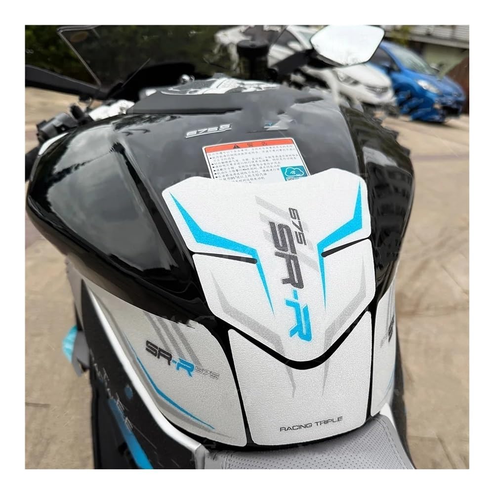 Motorrad Tank Pads Für CF Moto 675SRR 675 SR-R 675 Sr 675sr-r Motorradzubehör Aufkleber Frosted Fuel Tank Pad Traktionsschutz Aufkleber