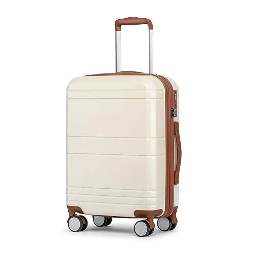 KYME Carry On Luggage 22x14x9 Airline Approved,Hardshell Carry On Suitcase