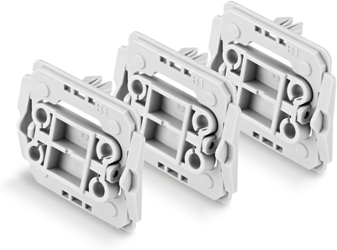 BoschSMART HOME 3tlg. Unterputz Adapter Set (for Berker (B1) Schalter), Use for Bosch Smart Home Light Control and Roller Shutter Control