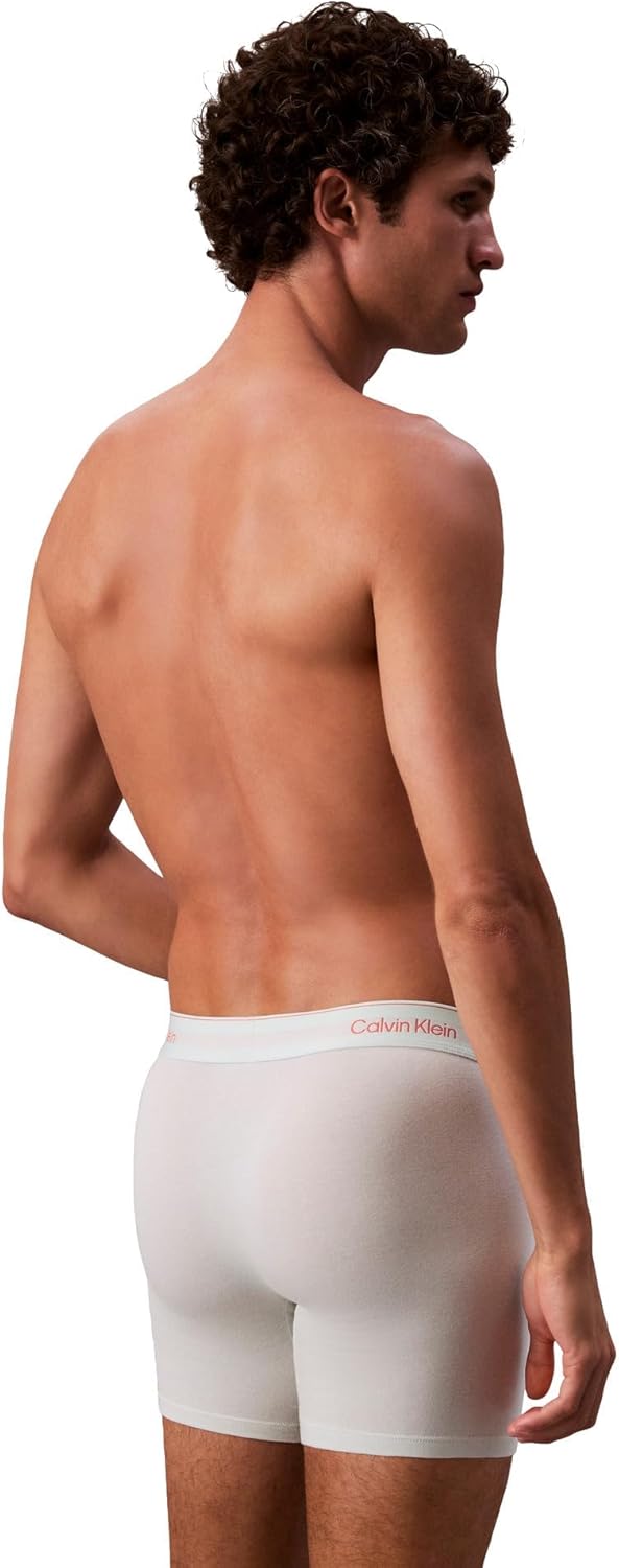 Calvin Klein mens Icon Cotton Stretch 3-pack Boxer Brief - Image 5