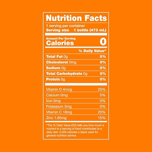 Miniatura 2 de Wellie Agua potable purificada embotellada con sabor orgánico jengibre de melocotón paquete de 12 unidades cero calorías cero azúcar índice