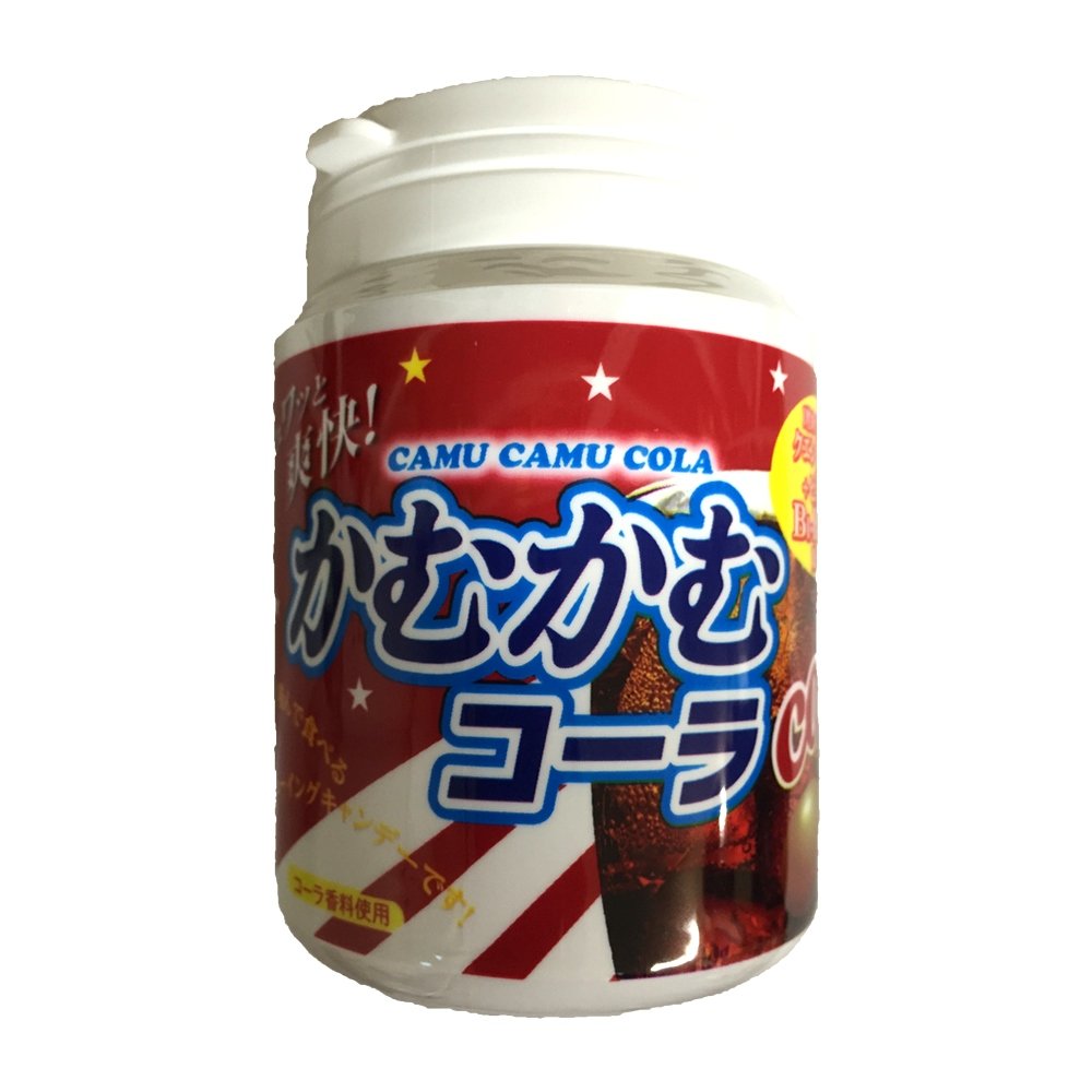 Amazon.co.jp: かむかむ かむかむコーラ ボトル 120g : 食品・飲料・お酒
