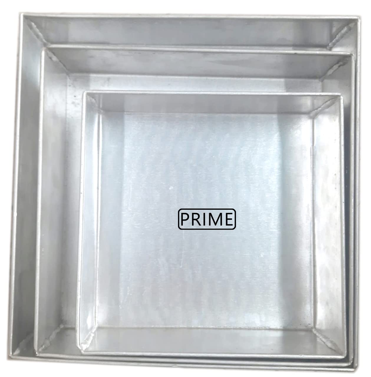 Aluminum Square Cake Tray - 4 Inch Baking Mould -8