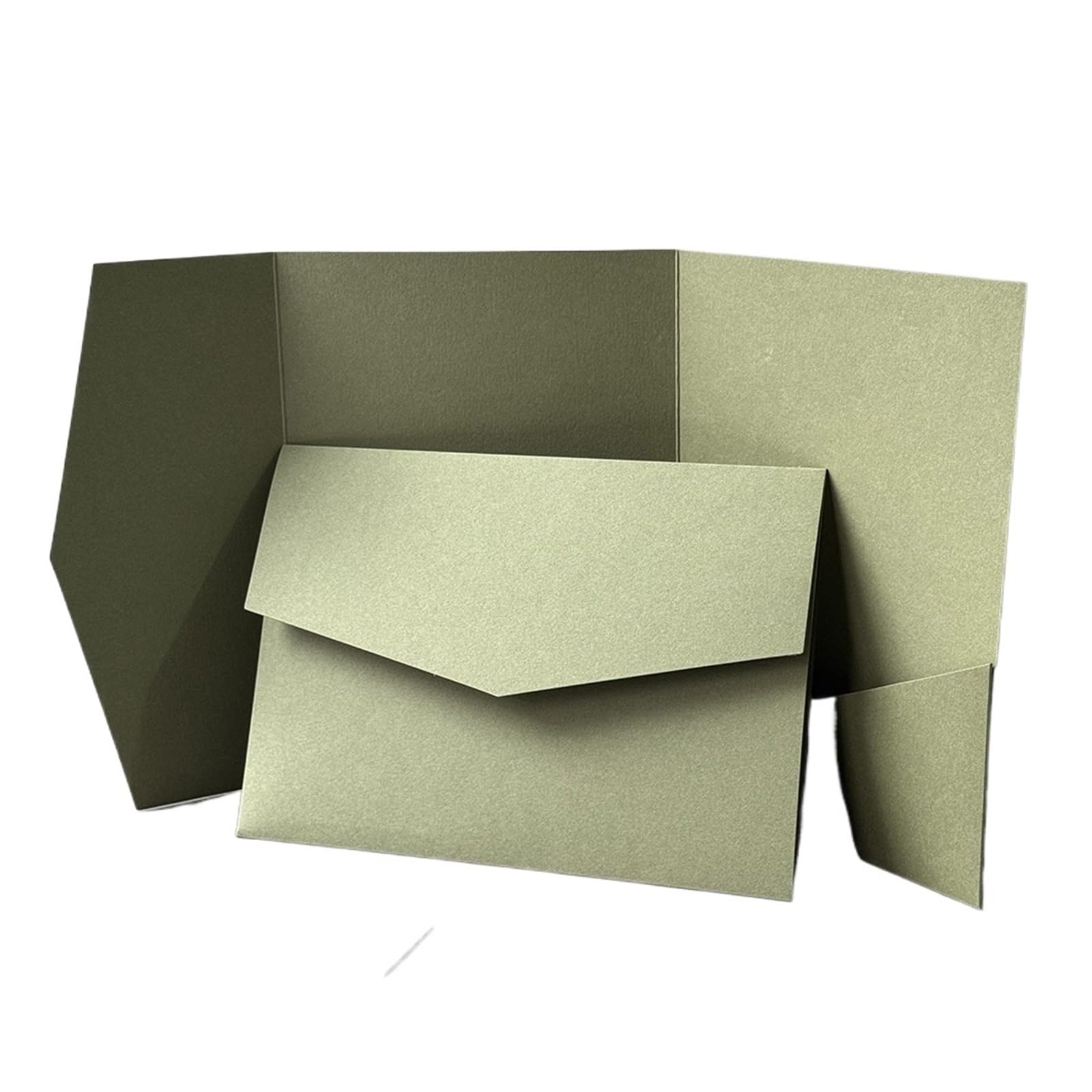 Koperta, Koperta pusta kieszonkowa karta zaproszenie DIY papier ślubny wielokolorowy 25szt(Pearl Ivory)