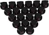 20pcs Black Spray Paint Nozzles for Graffiti, Professional & Touch-up Tasks