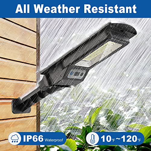 Wywna Solar Outdoor Lights Motion Sensor 150 Leds Solar Flood Lights Outdoor Waterproof For Outside Small Area Solar Powered Security Lighting For Shed Yard Pathway Path Gutter Patio Fence #TOP5