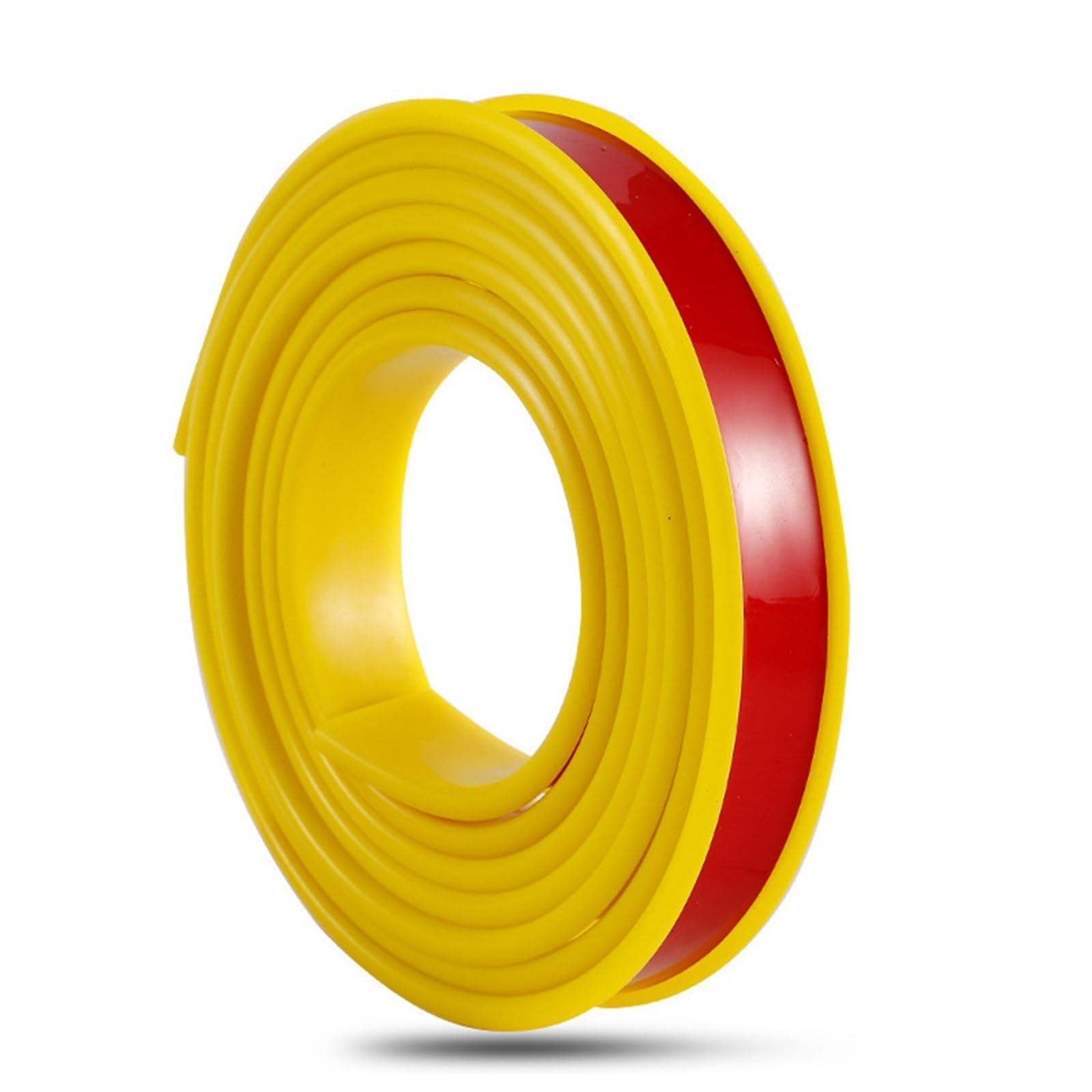 Okleina krawędziowa w kształcie litery U do mebli samoprzylepna taśma krawędziowa TPE w kształcie litery U, wielokolorowa, 9-40 mm, do mebli (żółta, 22 mm)