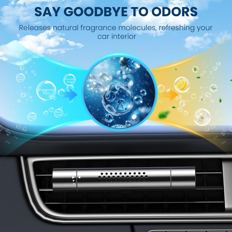 Car Air Freshener Diffuser Car Perfume Diffusers Vent Clips for Essential Oils Universal Automotive Fragrance Decoration Accessories Gift — view 6