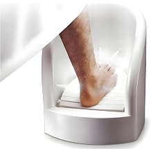 Muslim Foot Washer, Multi-Use Wash Ablution Foot Washer with Inlet/Outlet Pipes Angle Valves, Press Spray Foot Washer,Relieve Aches & Fatigue, Stress Relief