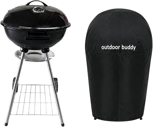 46cm Premium Charcoal Kettle Braai | Cover, Thermometer; Air Vent