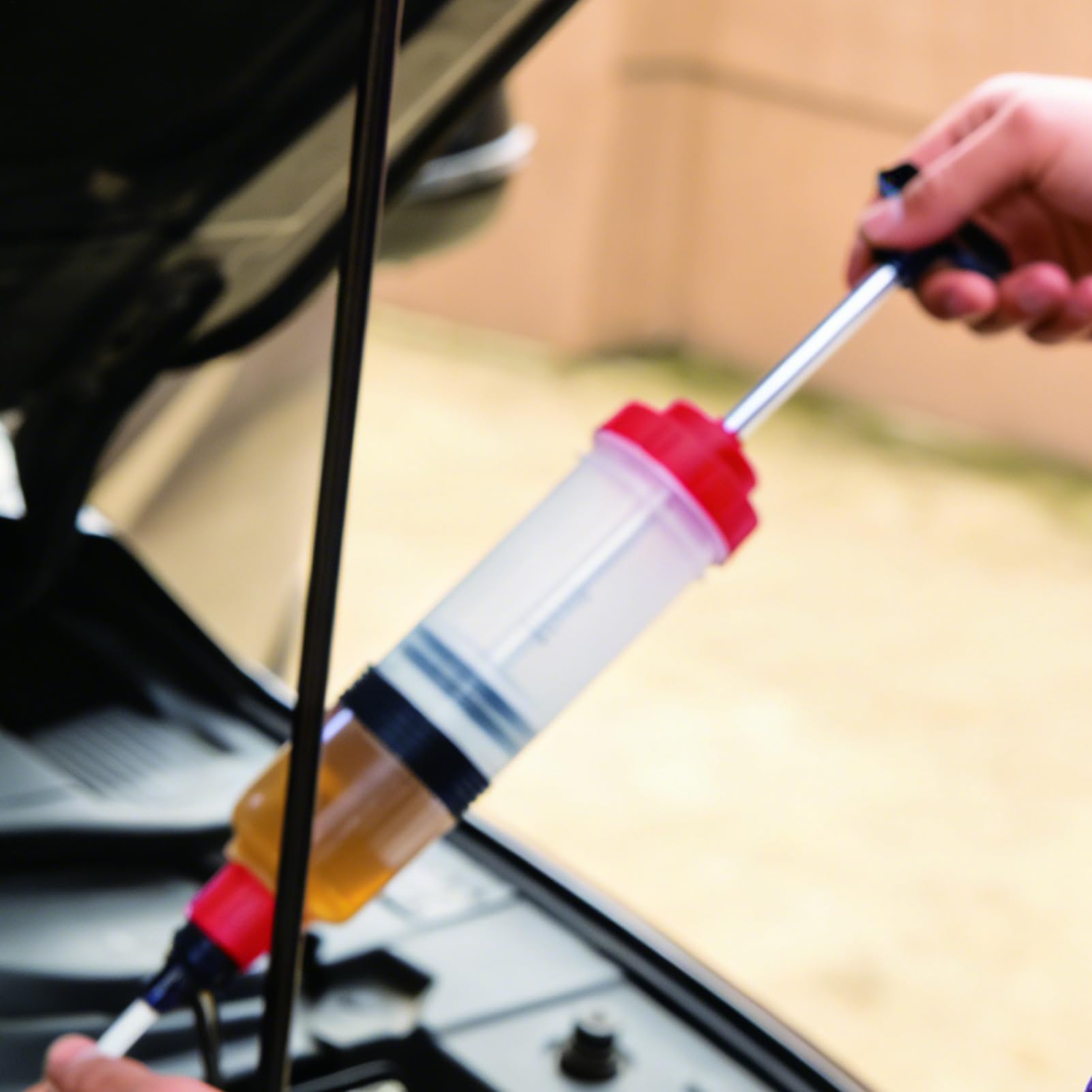 Bomba De Fluidos De Tipo Automotriz Extractor Manual | Bomba de Transferencia de Para Automóviles, Motocicletas, Motor, Taller de Frenos, Cambio de Líquido Refrigerante y
